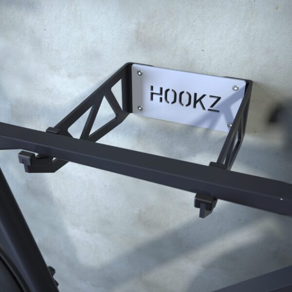 HOOKZ Rennradhalter / Wandhalterung Fahrrad - Modell: Black & White – Bild 2