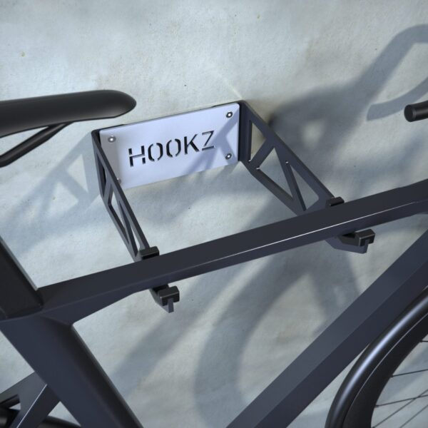 HOOKZ Rennradhalter / Wandhalterung Fahrrad - Modell: Black & White – Bild 3
