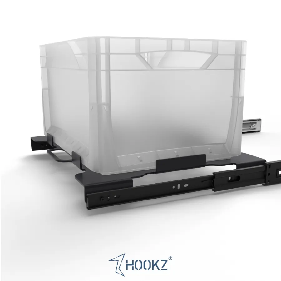 Vollauszug für die Eurobox – sicherer Halt und perfekte Passform