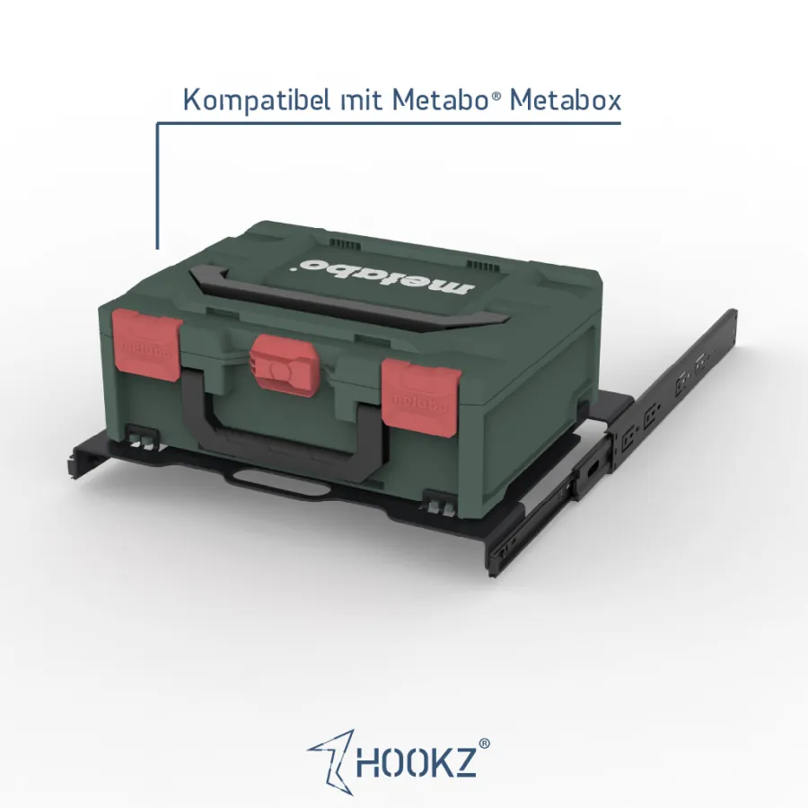 Metabo Metabox auf Auszug