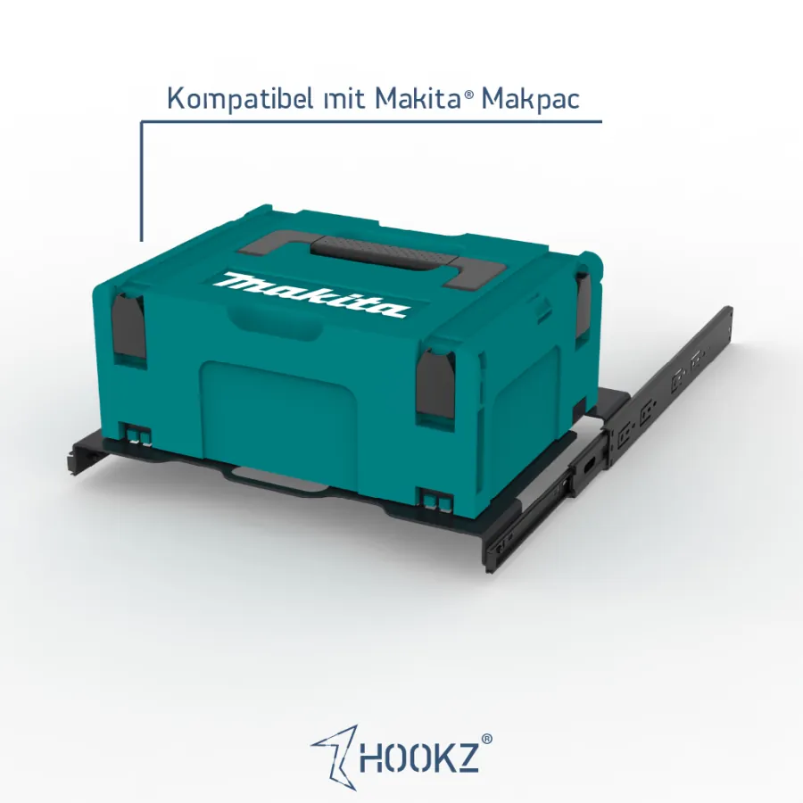 Makita Makpac oben auf Auszug