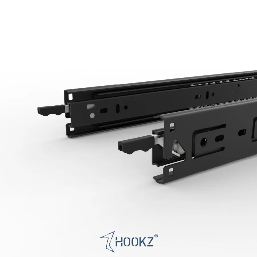 Nahaufnahme der Mechanik mit Fokus auf die Hebelführung