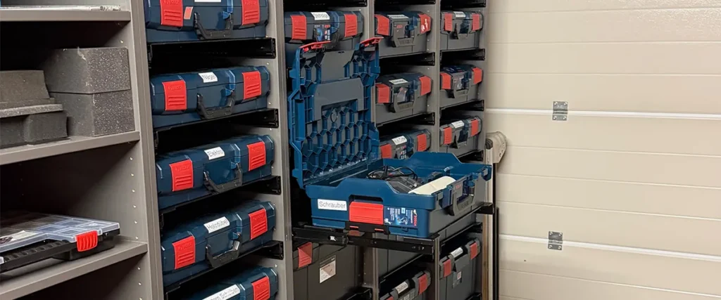 Auszug für Bosch L-Boxx Werkzeugkisten